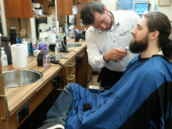 before and after haircut