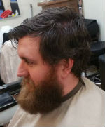 before and after haircut