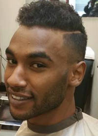 before and after haircut